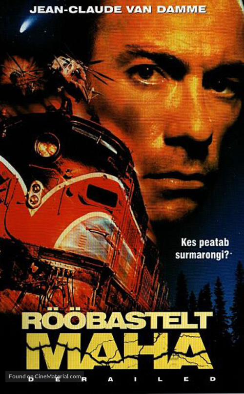 Derailed - Estonian VHS movie cover