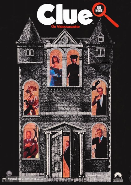 Clue - Video release movie poster