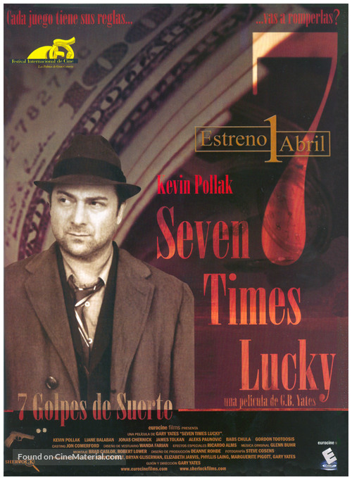 Seven Times Lucky - Spanish Movie Poster