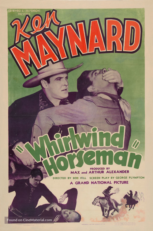 Whirlwind Horseman - Movie Poster