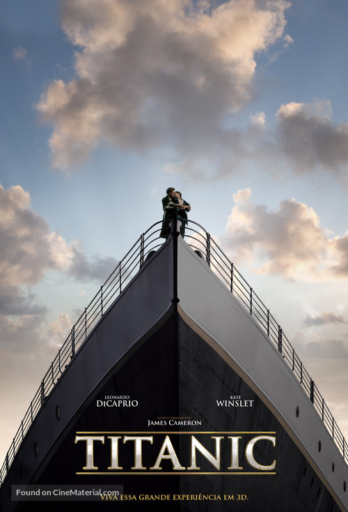 Titanic - Brazilian Re-release movie poster
