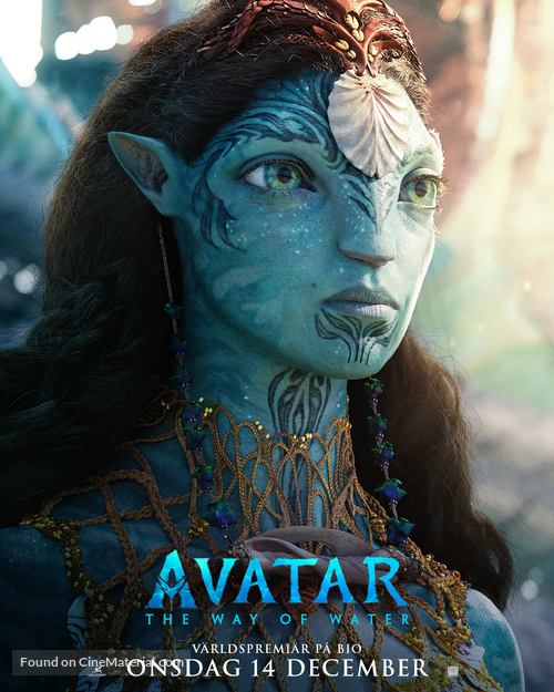 Avatar: The Way of Water - Swedish Movie Poster