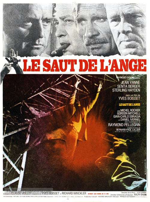 Le saut de l&#039;ange - French Movie Poster