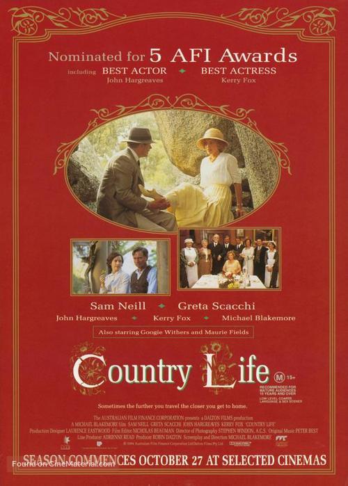 Country Life - Australian Movie Poster