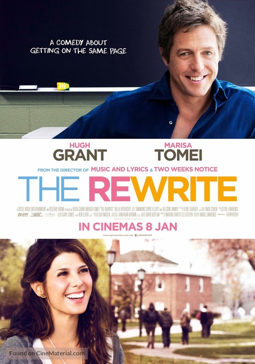 The Rewrite - Malaysian Movie Poster