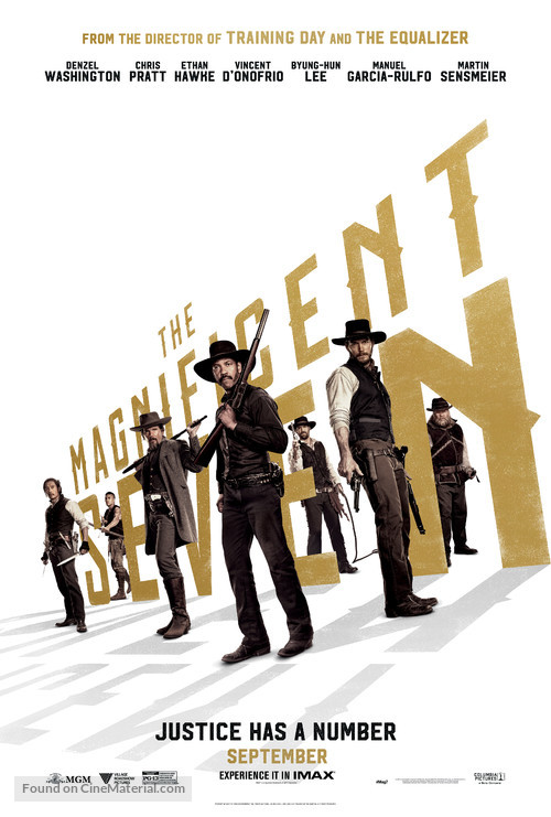 The Magnificent Seven - Teaser movie poster