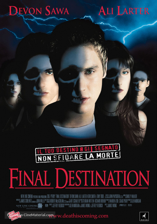 Final Destination - Italian Movie Poster