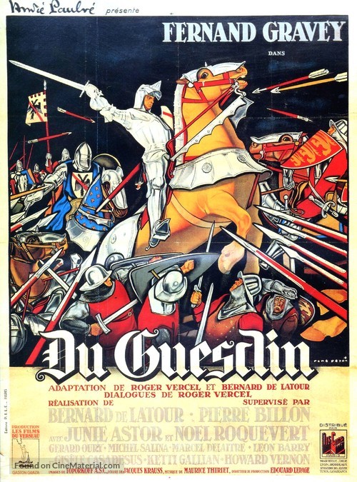 Du Guesclin - French Movie Poster