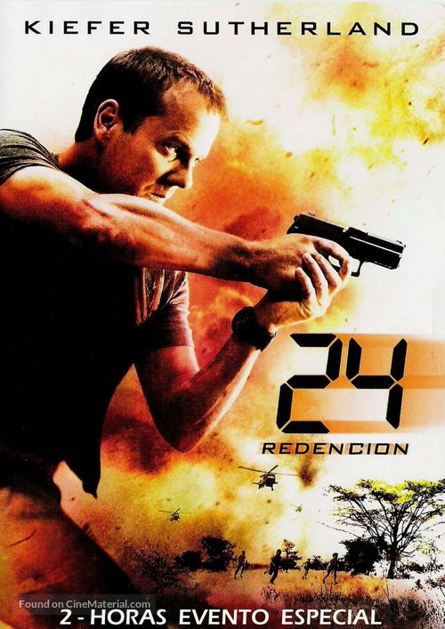 24: Redemption - Spanish Movie Cover