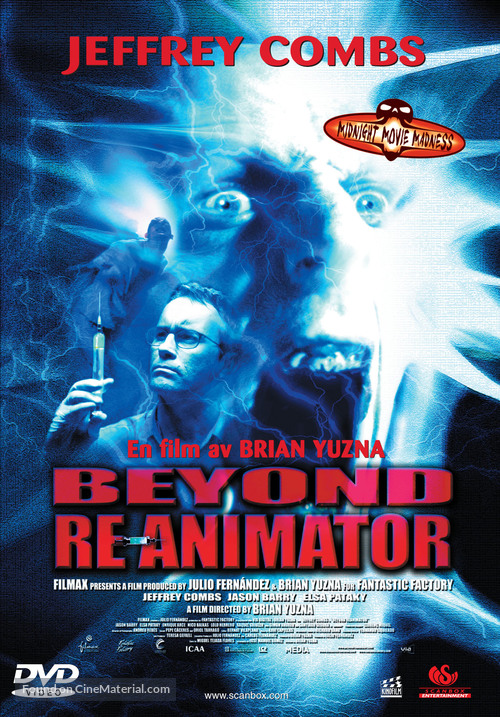 Beyond Re-Animator - Norwegian Movie Cover