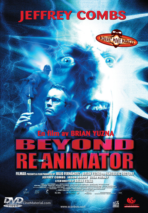 Beyond Re-Animator - Norwegian Movie Cover