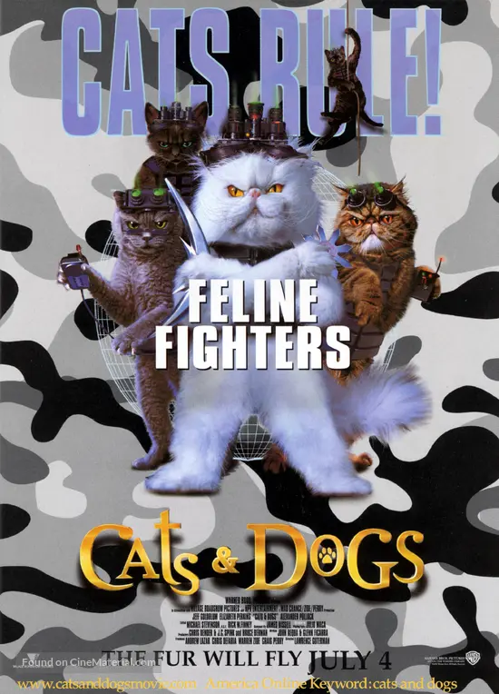 Cats &amp; Dogs - Movie Poster