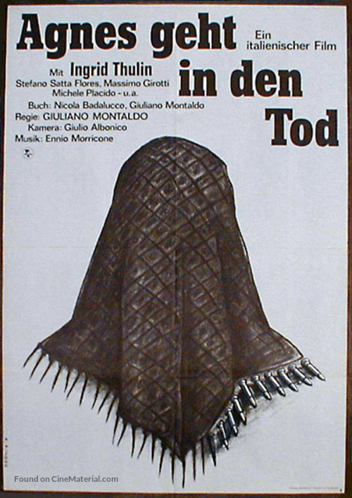 L&#039;agnese va a morire - German Movie Poster