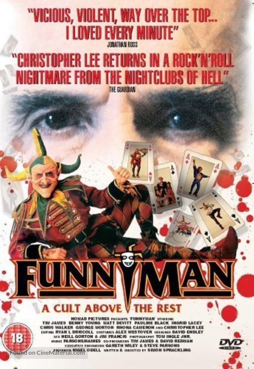 Funny Man - British Movie Cover