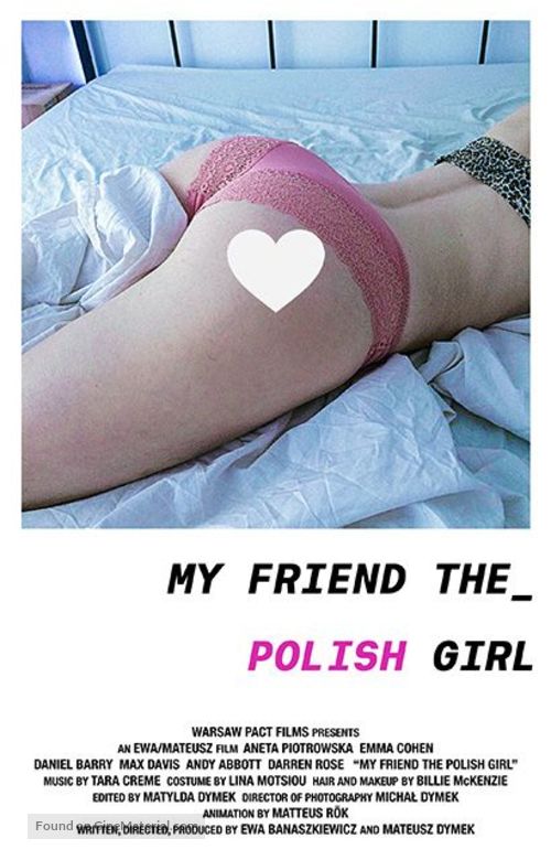 My Friend the Polish Girl - British Movie Poster