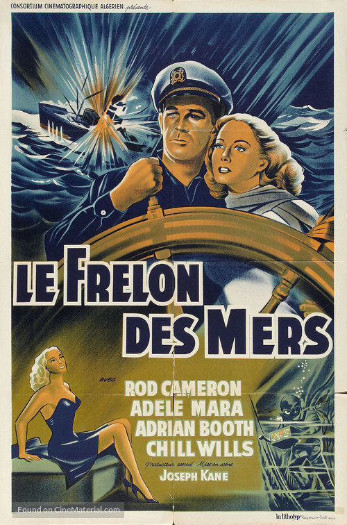 The Sea Hornet - French Movie Poster