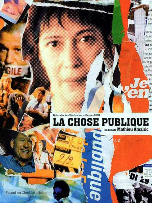 La chose publique - French Movie Poster