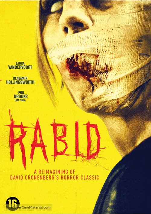 Rabid - Dutch DVD movie cover