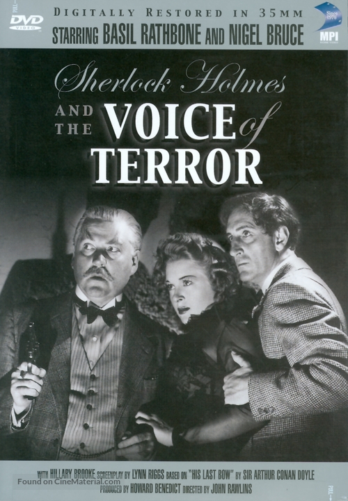 Sherlock Holmes and the Voice of Terror - DVD movie cover