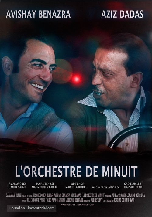 L&#039;orchestre de minuit - Moroccan Movie Poster