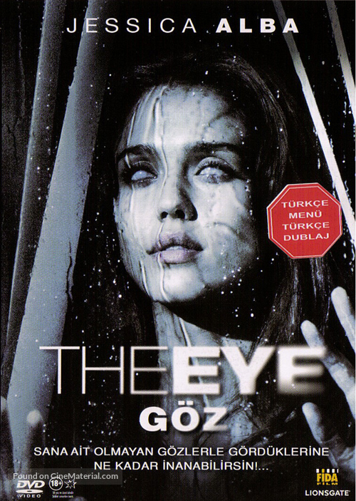 The Eye - Turkish DVD movie cover