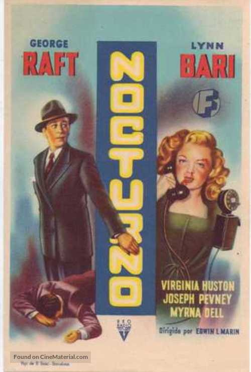 Nocturne - Spanish Movie Poster