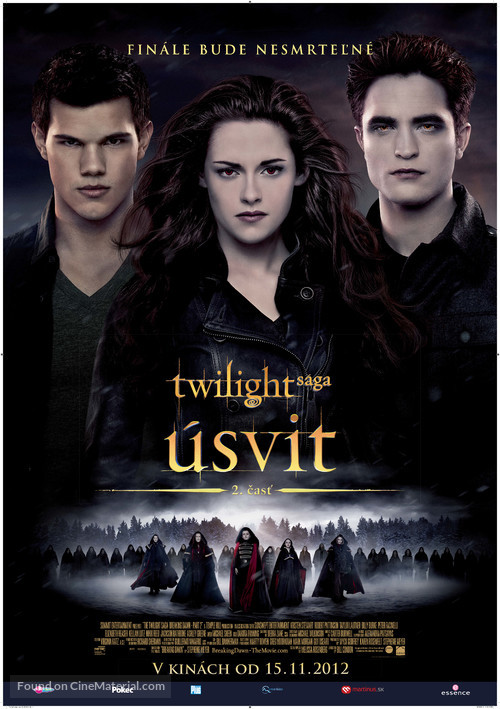 The Twilight Saga: Breaking Dawn - Part 2 - Slovak Movie Poster