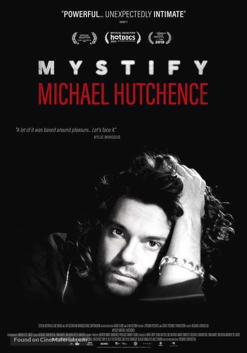 Mystify: Michael Hutchence - Australian Movie Poster