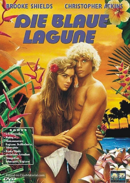 The Blue Lagoon - German Movie Cover