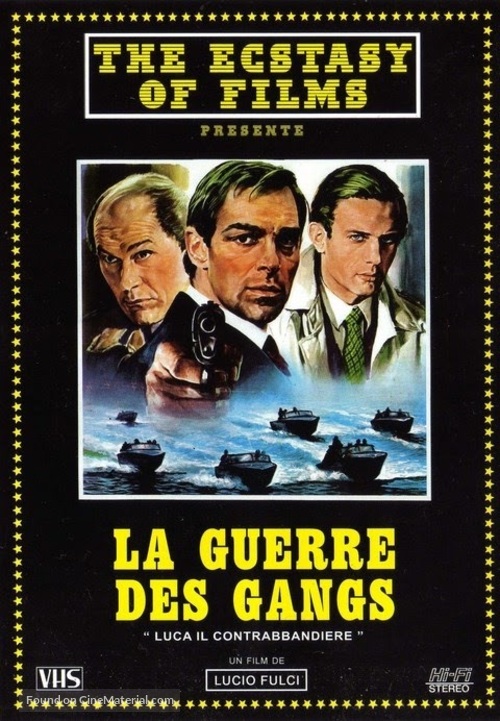 Luca il contrabbandiere - French VHS movie cover