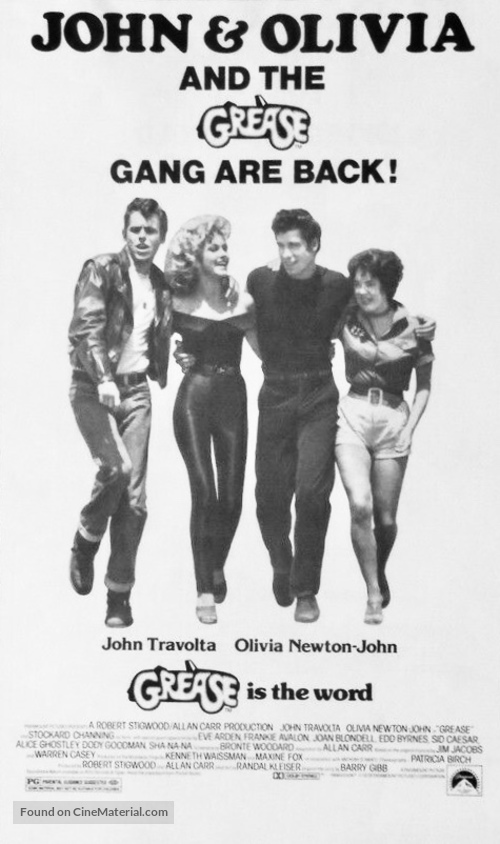 Grease - Re-release movie poster