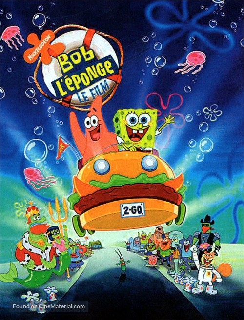 Spongebob Squarepants - French DVD movie cover