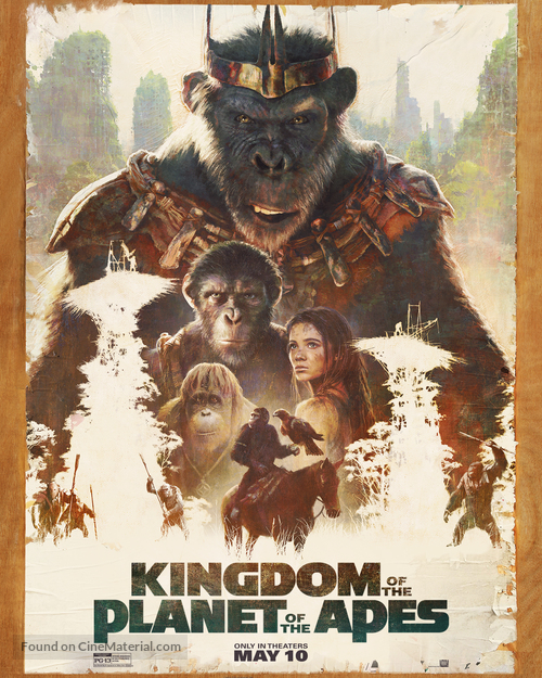 Kingdom of the Planet of the Apes - Movie Poster