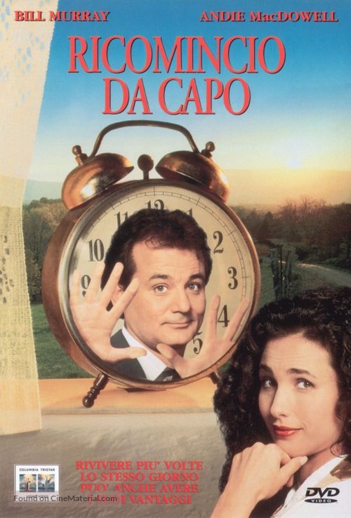 Groundhog Day - Italian DVD movie cover