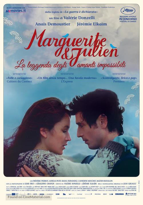 Marguerite et Julien - Italian Movie Poster