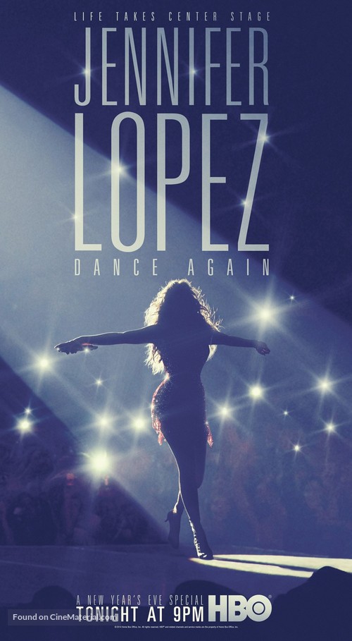 Jennifer Lopez: Dance Again - Movie Poster