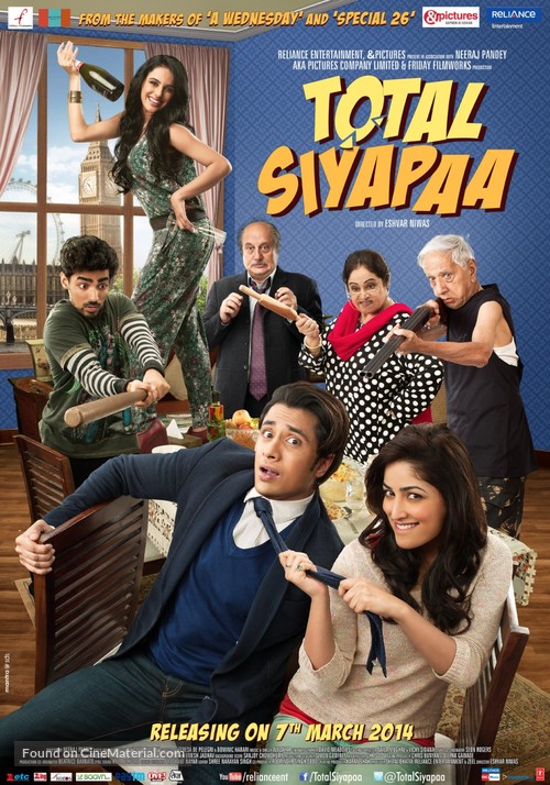 Total Siyapaa - Indian Movie Poster