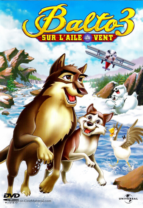 Balto III: Wings of Change - French DVD movie cover