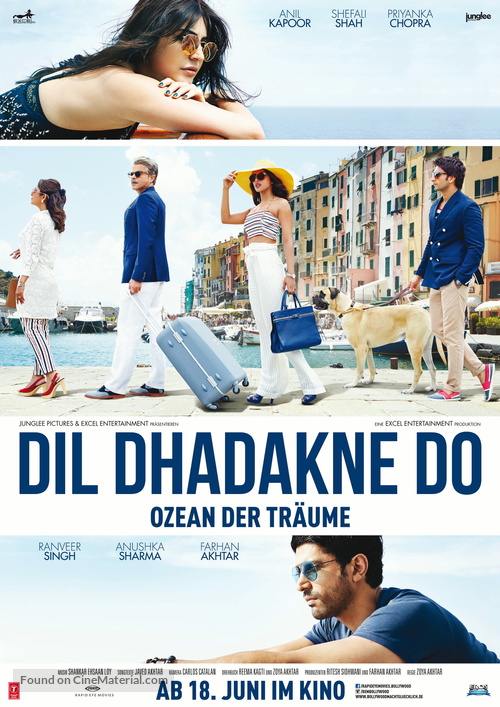 Dil Dhadakne Do - German Movie Poster