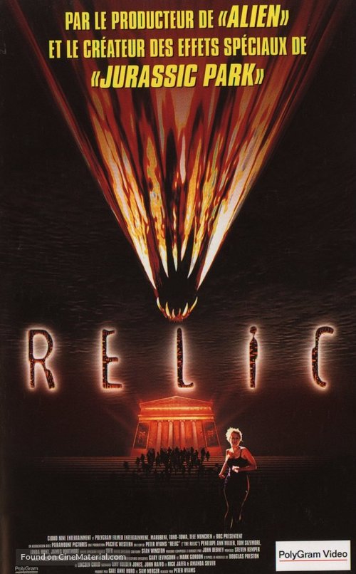The Relic - French VHS movie cover