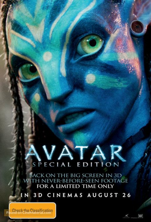 Avatar - Australian Movie Poster