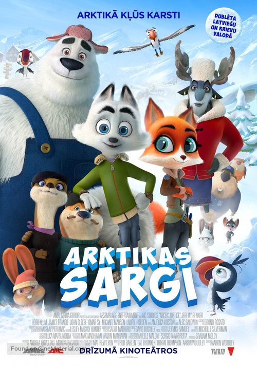 Arctic Justice - Latvian Movie Poster