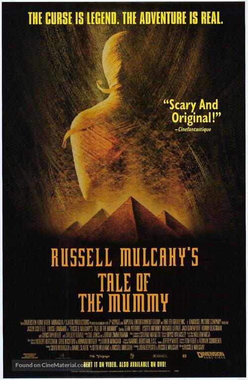 Tale of the Mummy - Video release movie poster