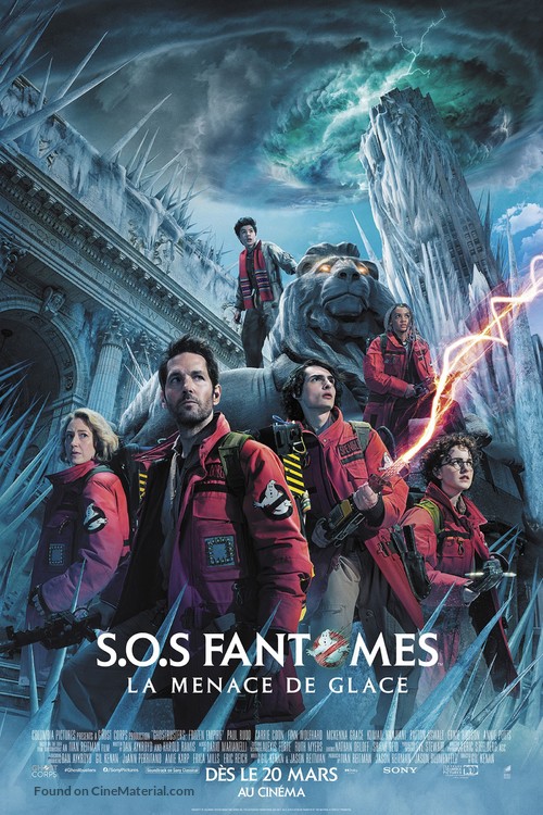 Ghostbusters: Frozen Empire - French Movie Poster