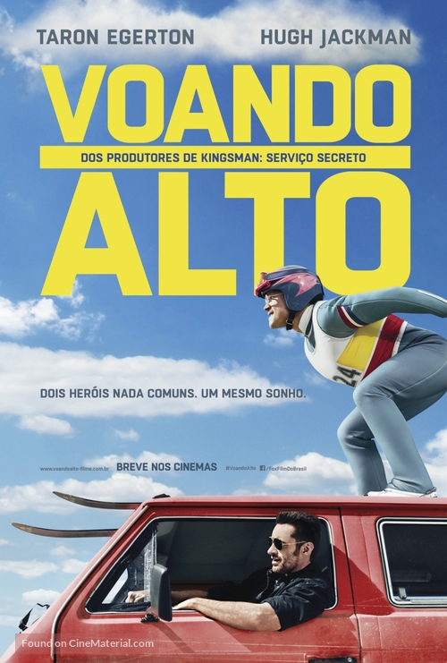 Eddie the Eagle - Brazilian Movie Poster