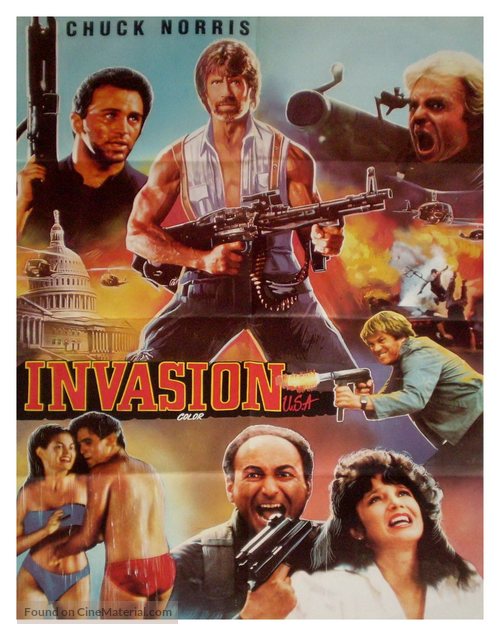 Invasion U.S.A. - Pakistani Movie Poster