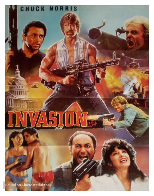 Invasion U.S.A. - Pakistani Movie Poster