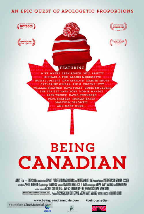 Being Canadian - Canadian Movie Poster