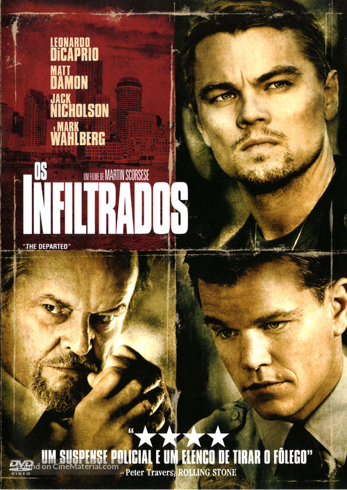 The Departed - Brazilian DVD movie cover