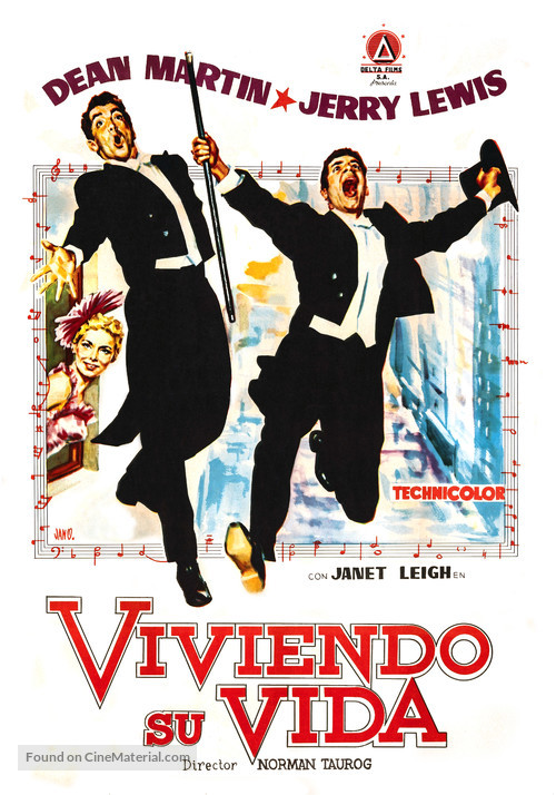 Living It Up - Spanish Movie Poster